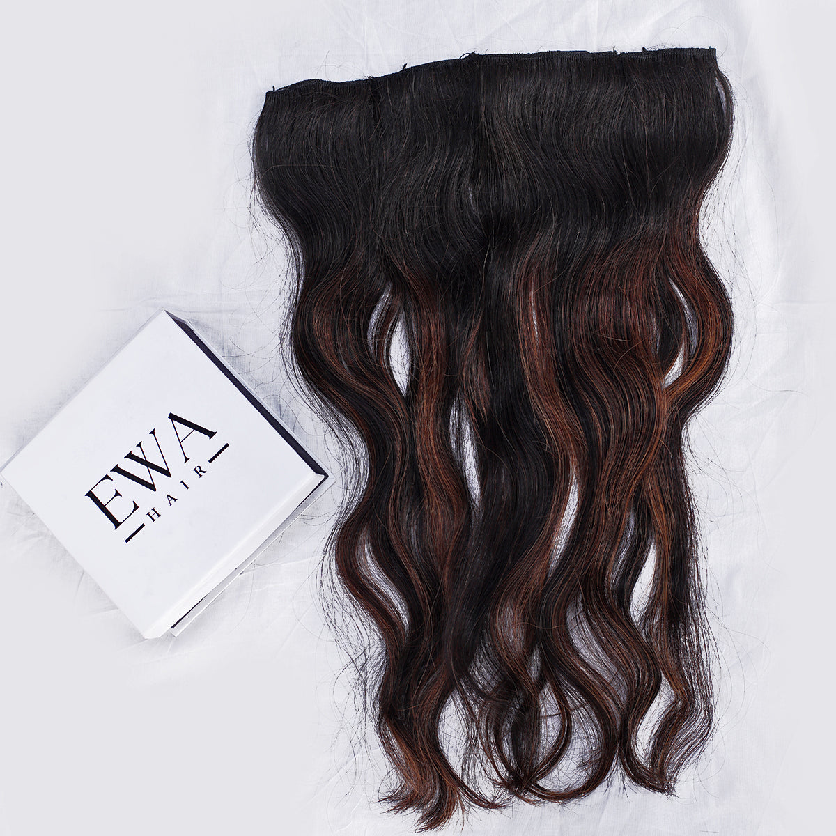 Classic Light Brown Balayge Volumizer – Wavy| Ewa Hair