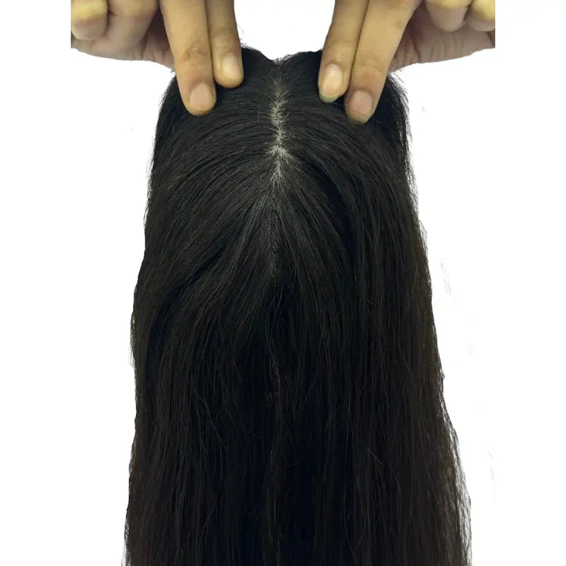 1.5 x 5 Silk Hair Topper | Ewa Hair