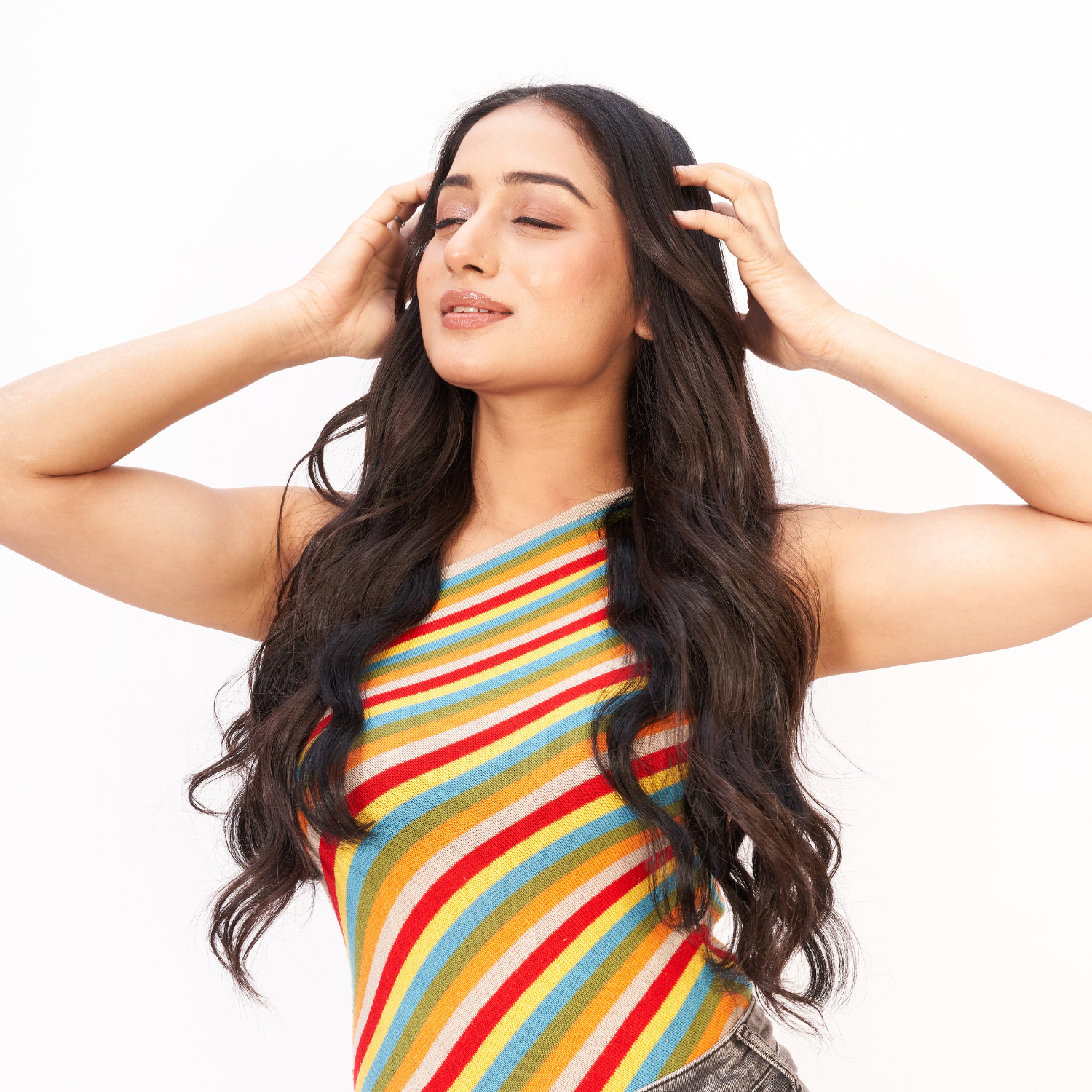 Halo Hair Extensions | Natural Black | Ewa Hair