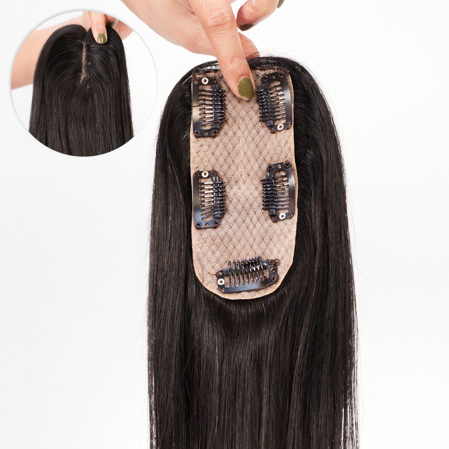 2 x 5 Silk Hair Topper | Ewa Hair