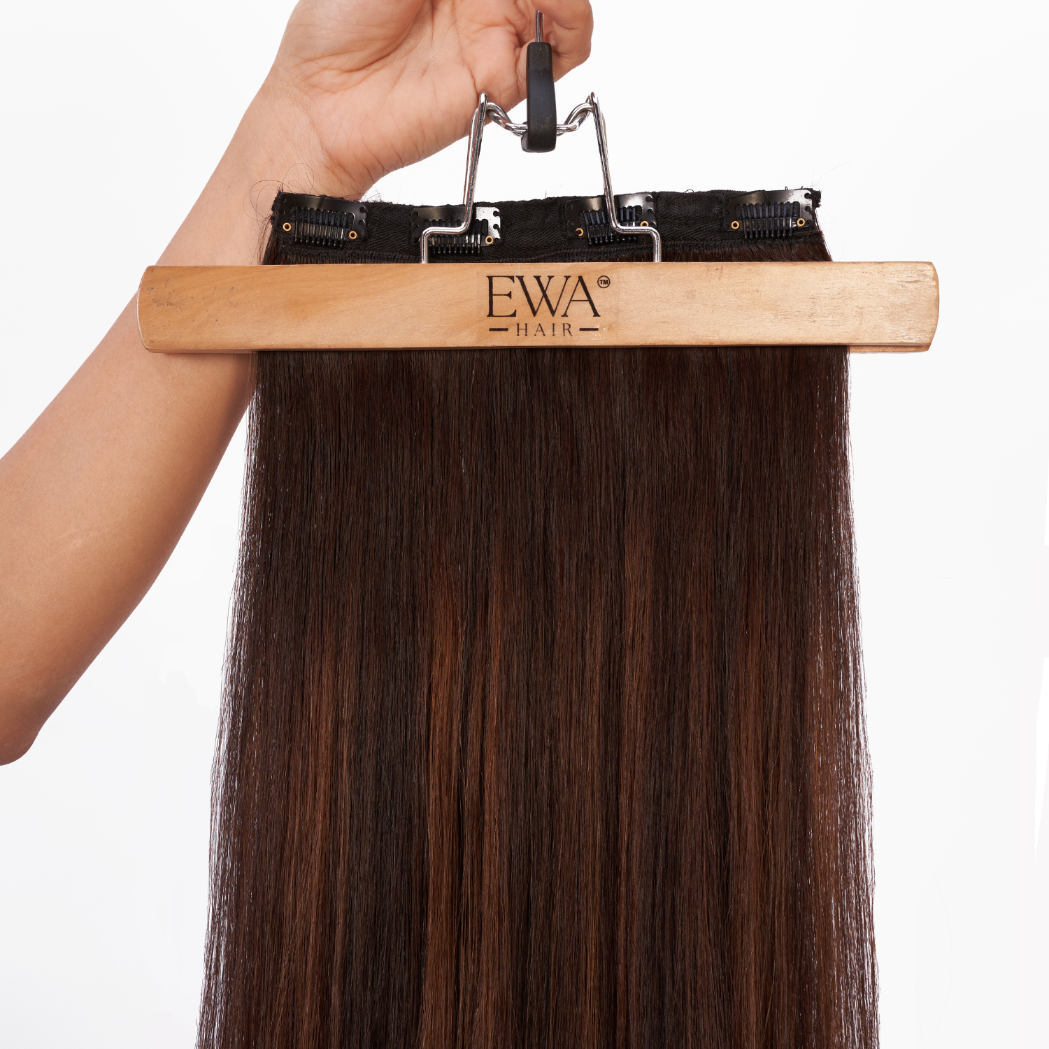 Classic Dark Brown Balayge Volumizer | Ewa Hair