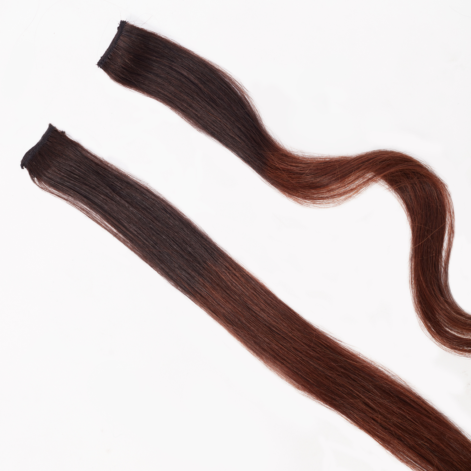 Dark Brown Balayage | Clip-in Hair Streaks | Ewa Hair