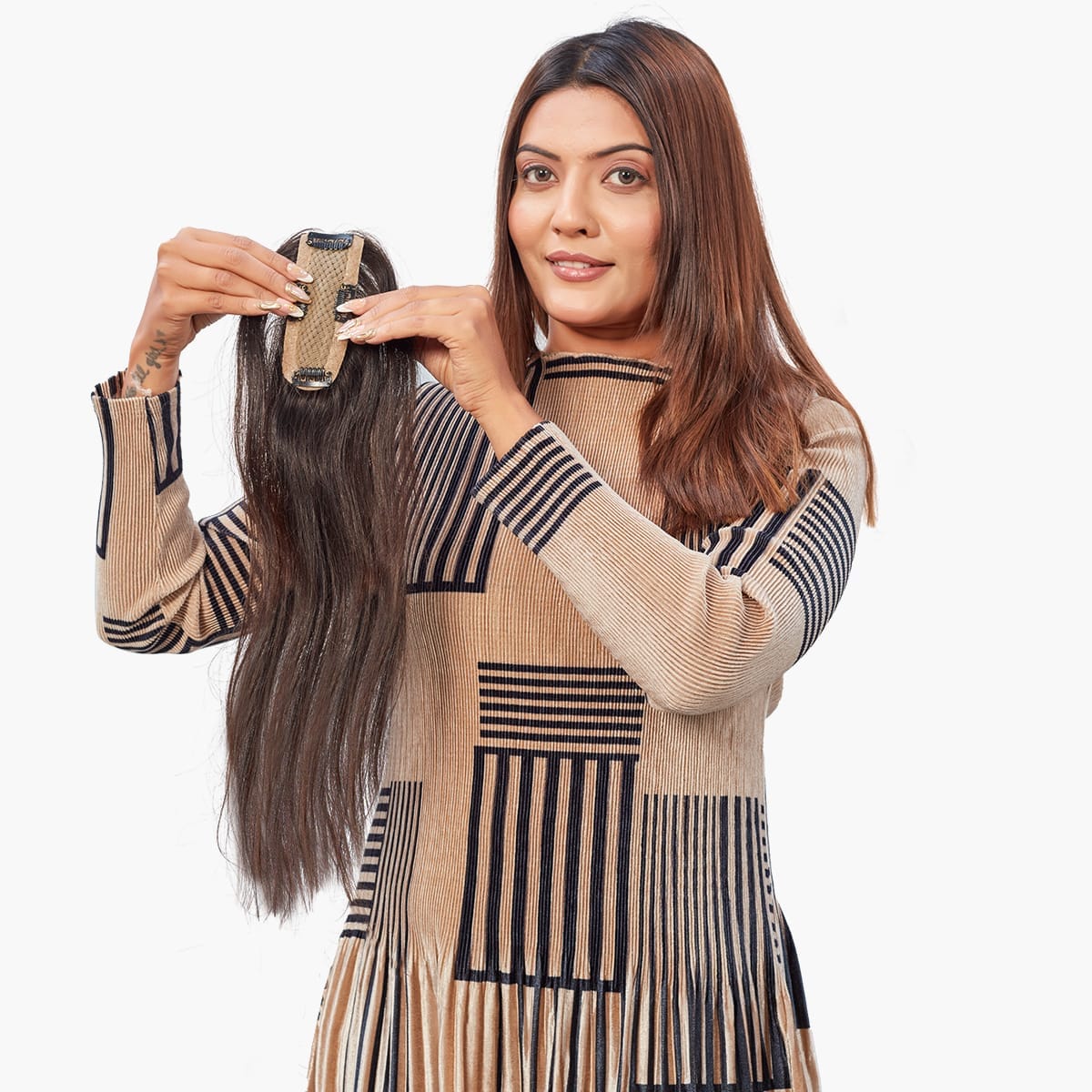 2 x 5 Silk Hair Topper | Ewa Hair