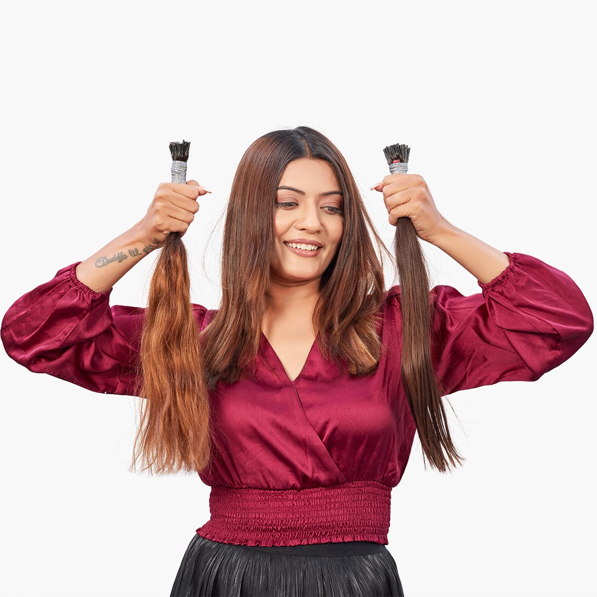 I-tip Hair Extension  |Chocolate Brown | Ewa Hair