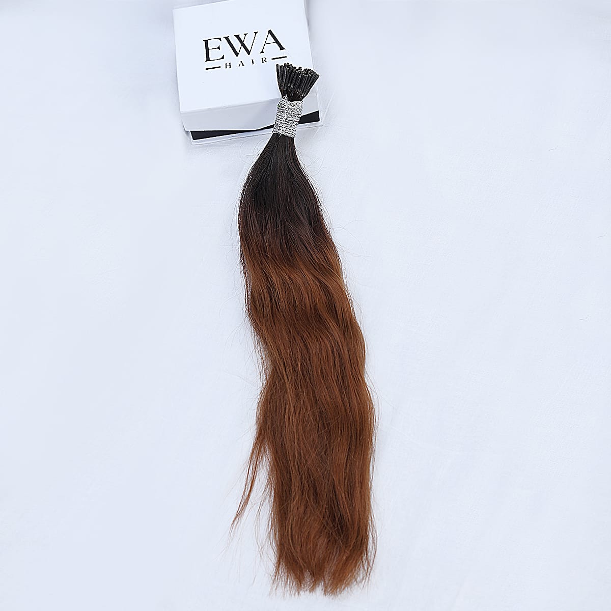 I-tip Hair Extension | Dark Brown/LIGHT Brown |  3/ 6 | Ewa Hair