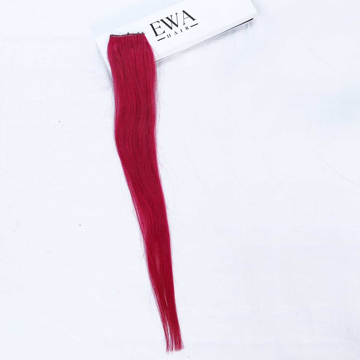 Ruby Pink | Clip-in Hair Streaks | Ewa Hair
