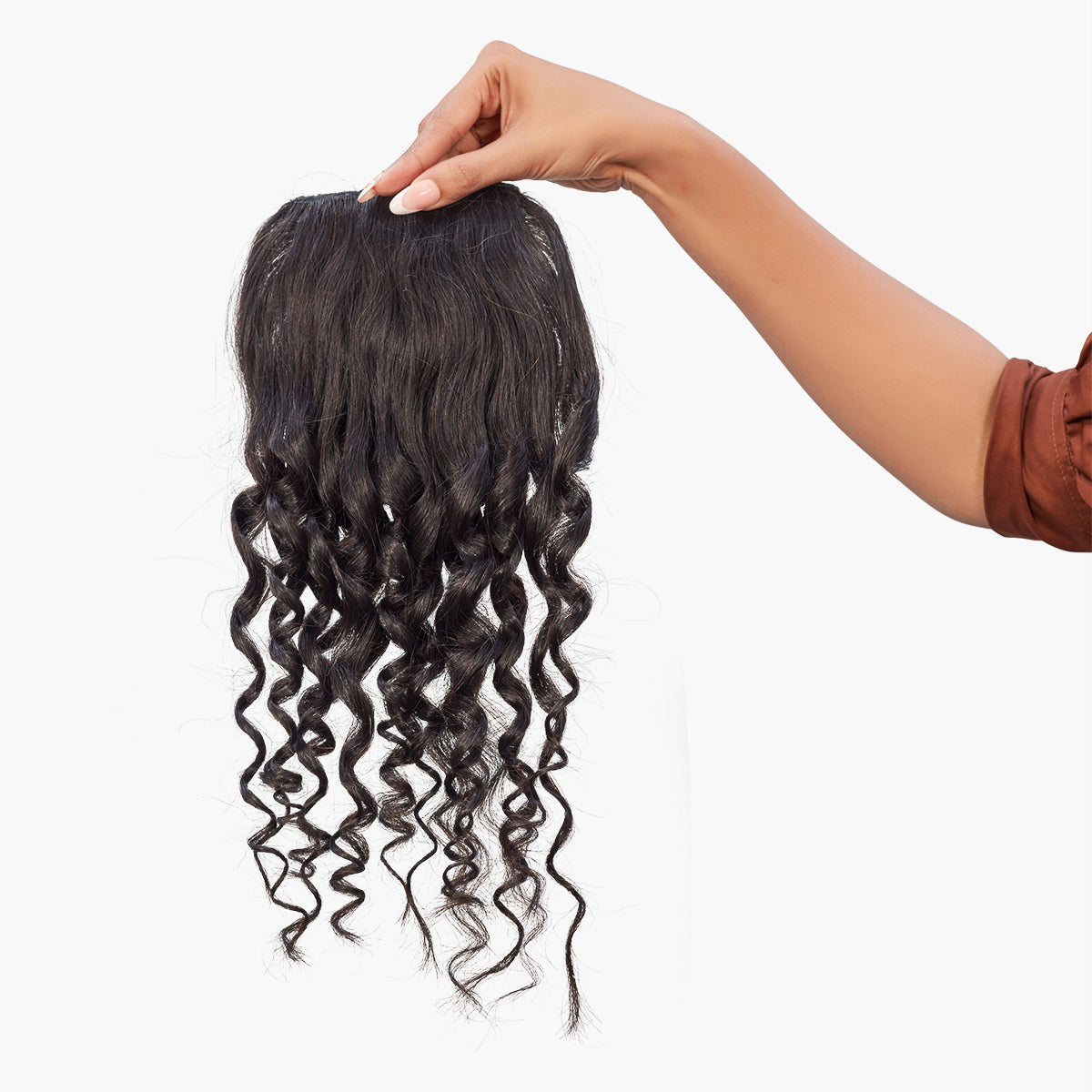 Super 1 Set Volumizer Natural Black - Curly | Ewa Hair