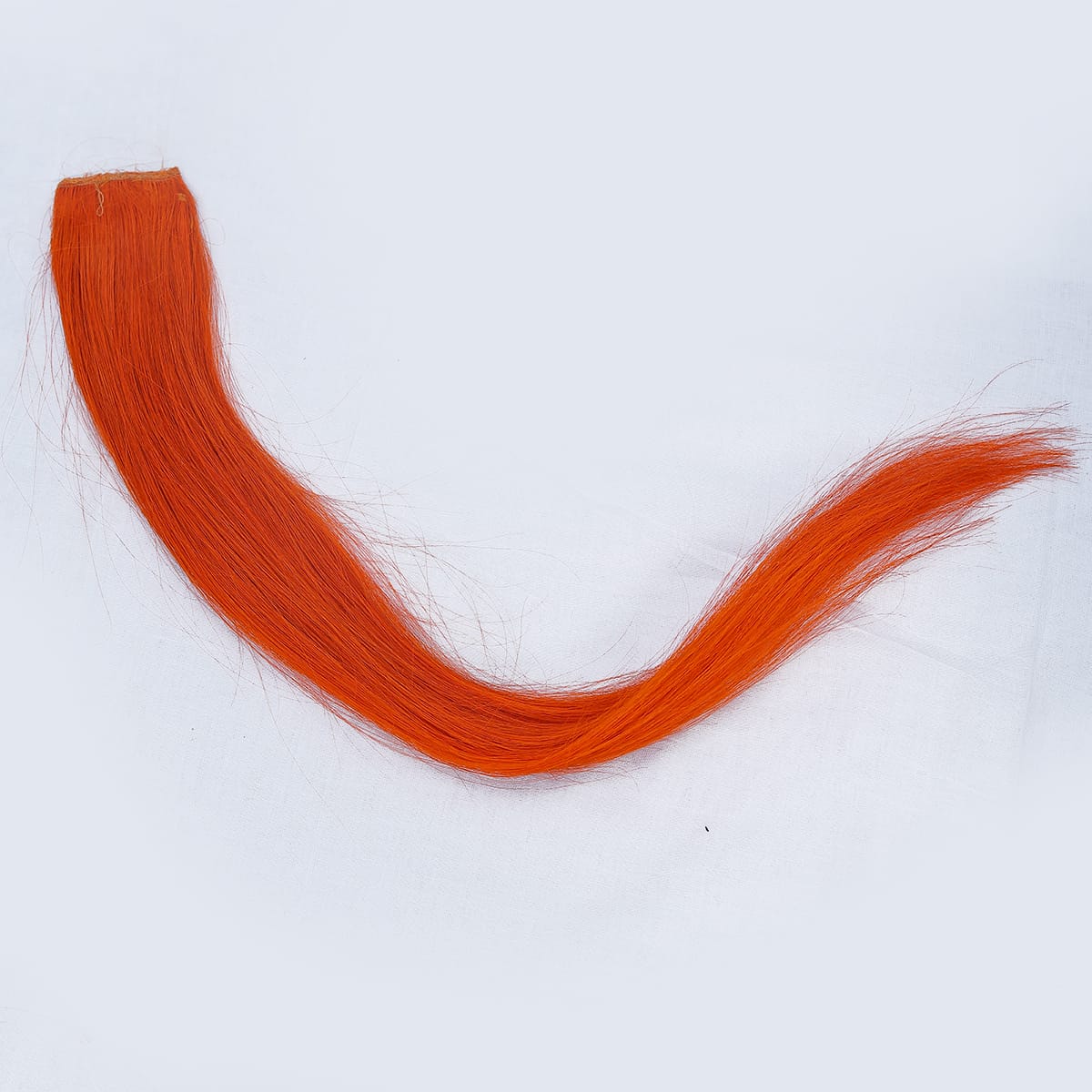 Metalic Orange |Clip-in Hair Streaks | Ewa Hair