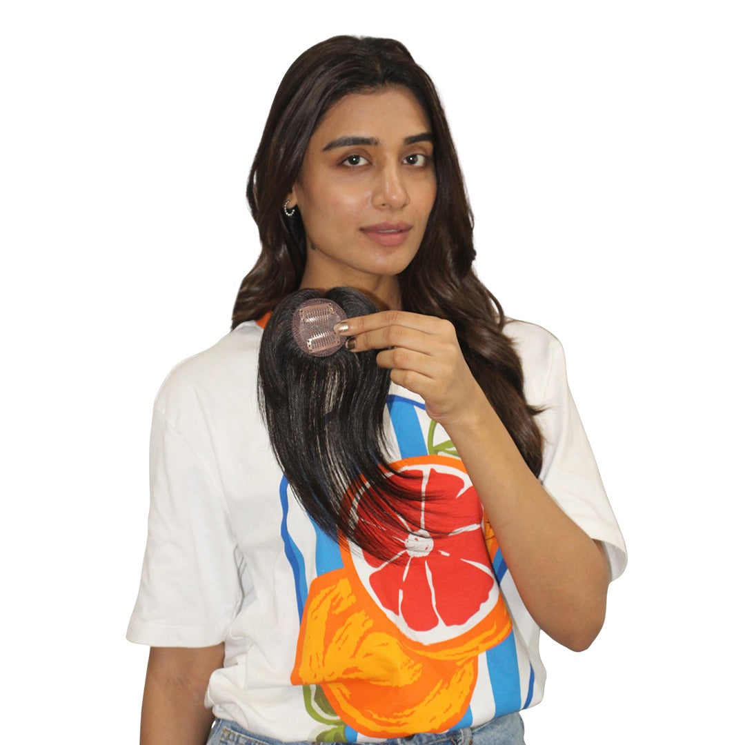 Tiny Topper With Bangs | Ewa Hair